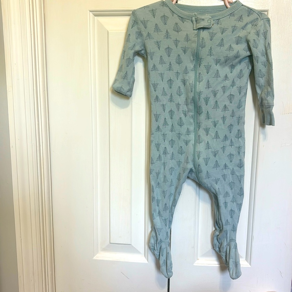Aqua tree onesie